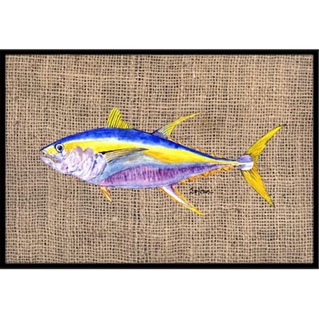 Carolines Treasures 24 x 36 in. Fish - Tuna Indoor Or Outdoor Doormat CA69421